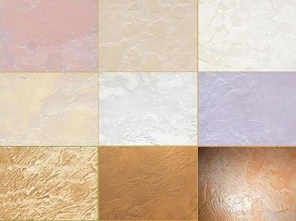 Yeso decorativo para decoración de paredes interiores - tipos