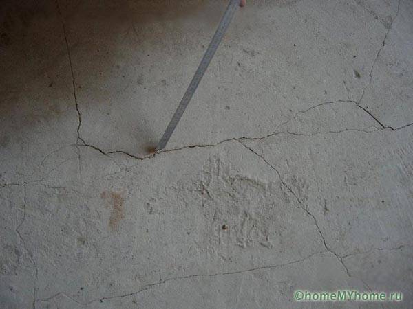 Лошокачествената замазка може да се спука с времето