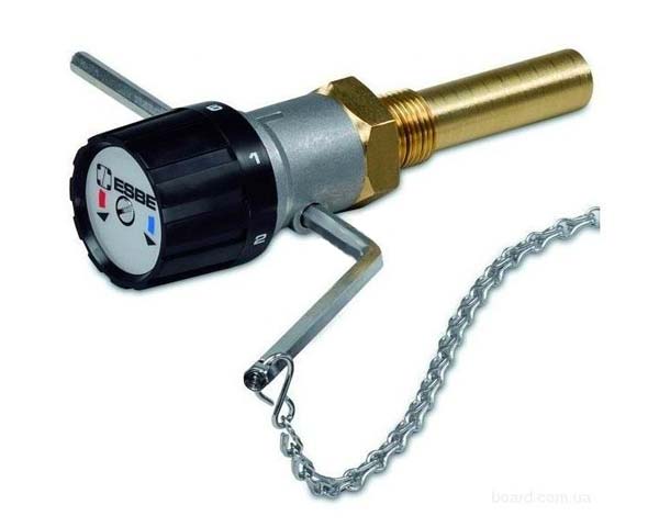 Temperature sensor with output to the boiler drum