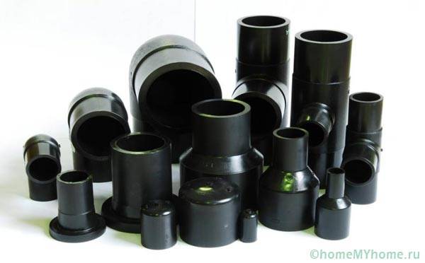 Tubos e conexões de polietileno HDPE