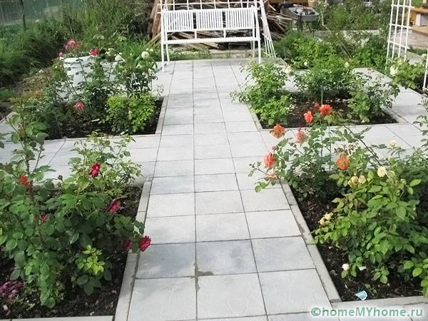 Plate-bande modulaire