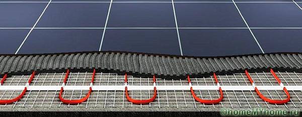 Sàn ấm dưới gạch tốt hơn