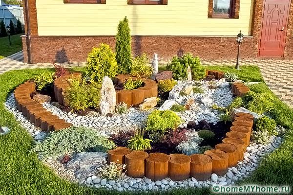 Εξαιρετική rockery