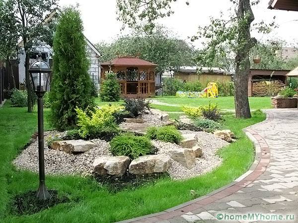 It looks like a well-groomed slide