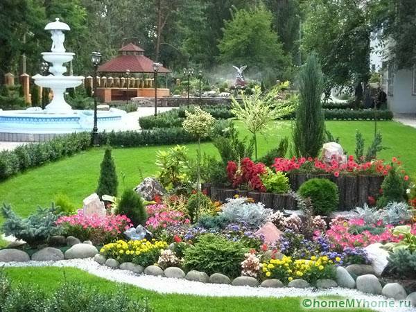 Landscape design decor