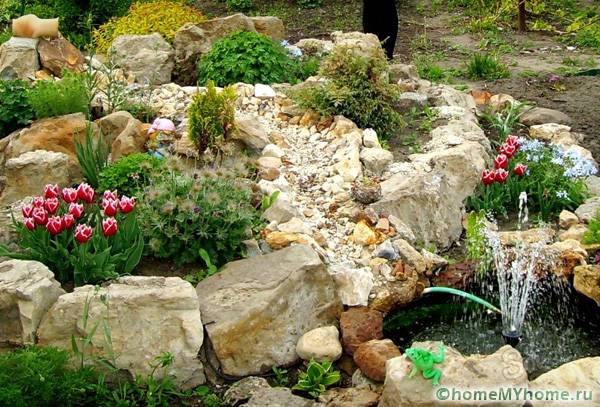 DIY alpine slide: step by step photo