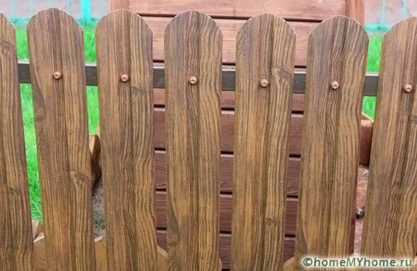 Der Lattenzaun ist eine universelle Lösung für alle Situationen