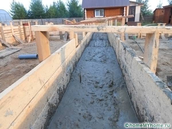 Foundation fill option
