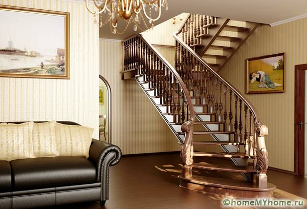 Луксозна дървена конструкция