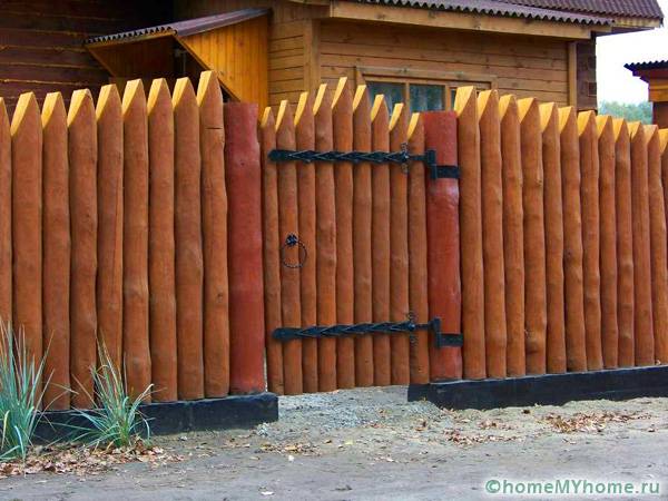 Die Palisadenoption bringt den Geist der Antike in das geschaffene Äußere