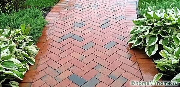 Pavimentazione a spina di pesce