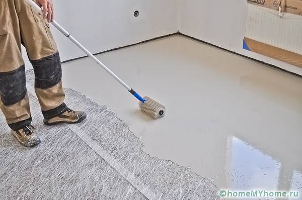 Per una distribuzione uniforme della composizione, utilizziamo un rullino