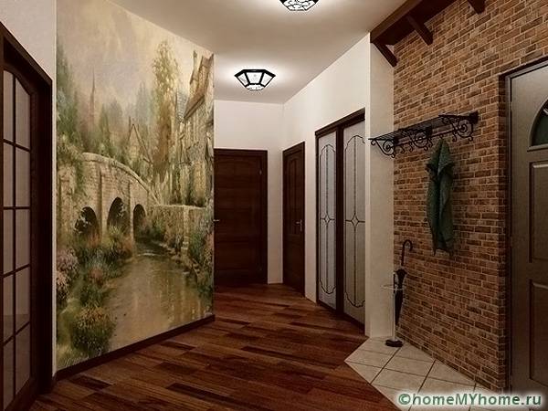 Стенописи могат да бъдат съобразени с помещението във всеки интериорен стил