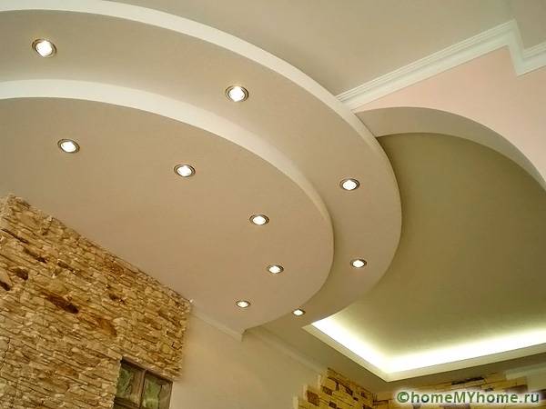 Окачен таван е чудесна възможност за дива фантазия