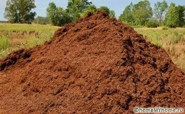 Полученият тор може да се използва във вашата лятна вила