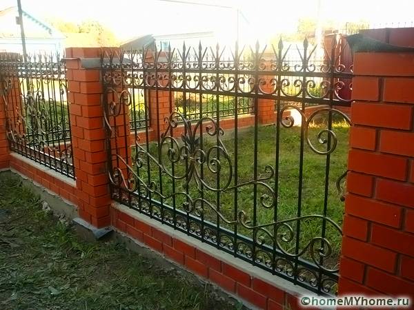 Forged elements combine perfectly with other materials