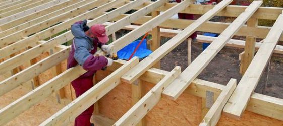 ทำหลังคาโรงเก็บของด้วยตัวเองทีละขั้นตอน