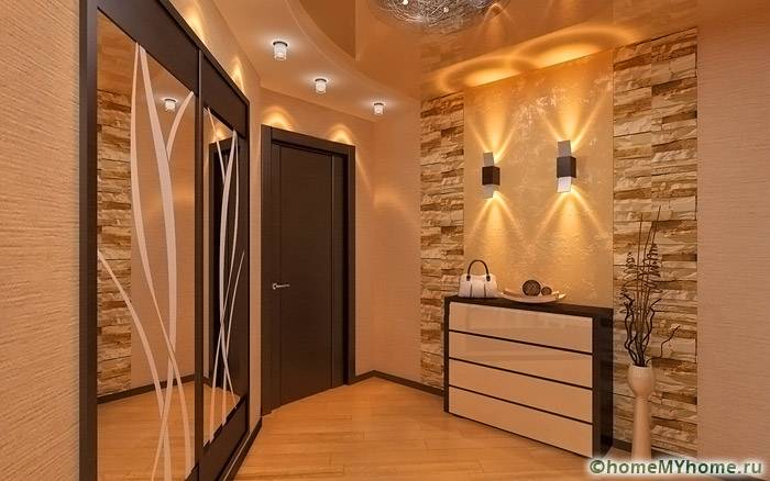 Corridor in the apartment: design, photo