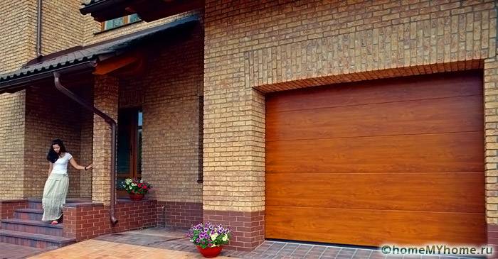 Sectional garage doors: dimensions and price