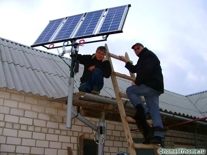 أعمال تركيب المعدات جارية