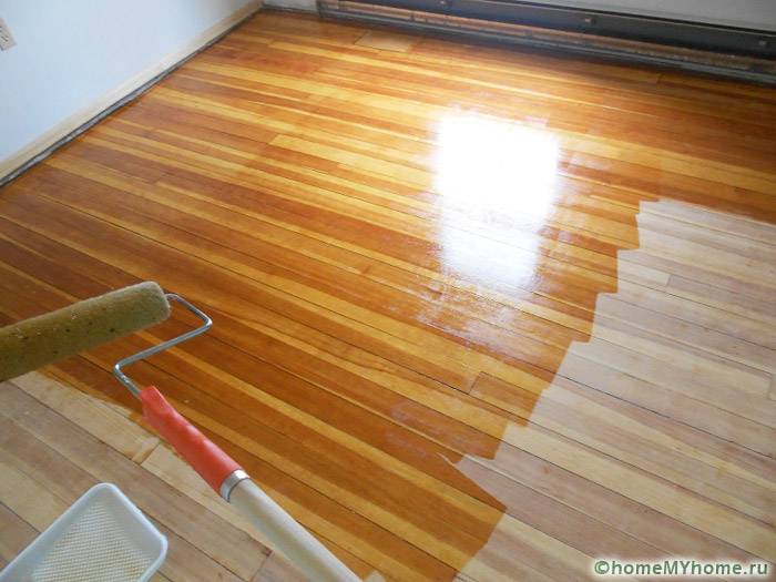 Serpihan dikeluarkan dari lamina sebelum mengecat