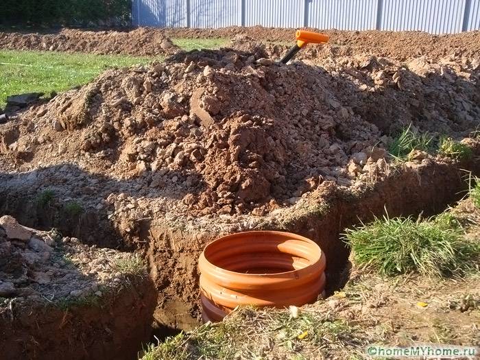 Дренажен кладенец за дълбока система от тръба с голям диаметър