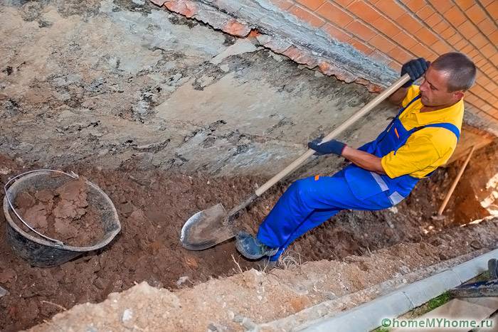 Създаването на дренажна система от основата на къщата