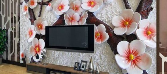 Papier peint photo 3D pour murs: catalogue de photos