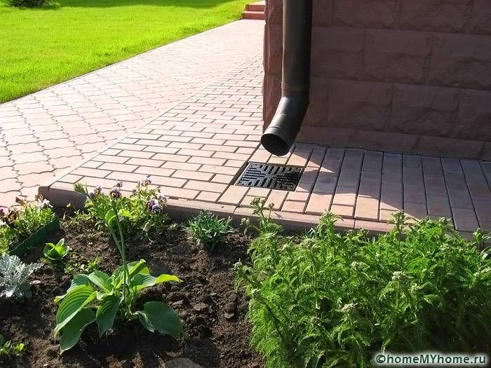 Входове за дъждовна вода за дъждовна канализация