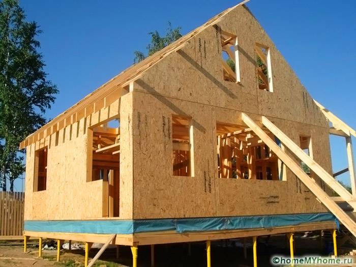 Nhà khung tự làm: hướng dẫn từng bước