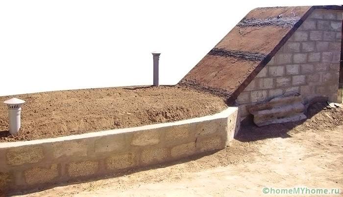 Вентилационни канали от страната на улицата