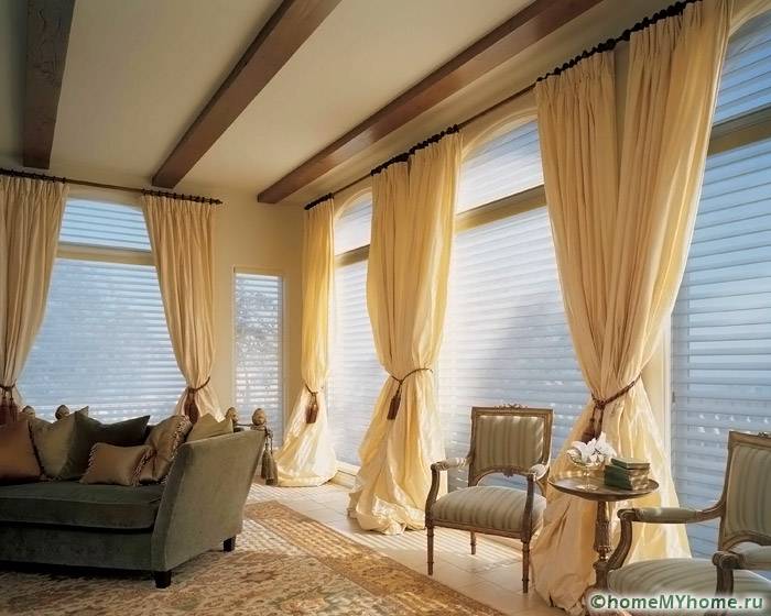 Even with the help of simple products, a stylish and expensive interior is made out