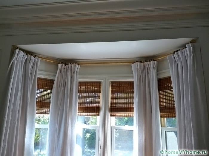 Plastic products are ideal for bay windows
