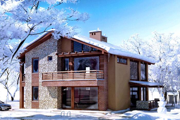 Топлоносител за отоплителната система на селска къща