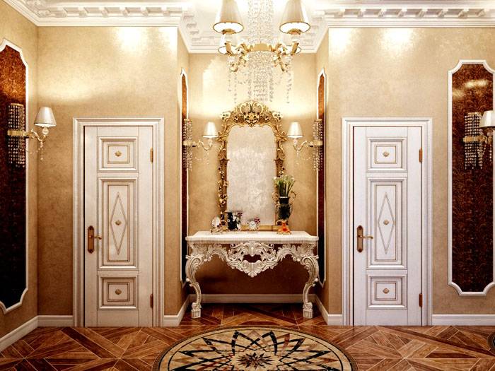 Βαρύς πολυέλαιος για φωτισμό διαδρόμου