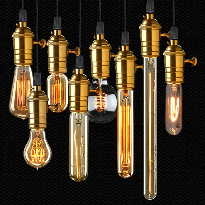 Μια λυχνία LED ρετρό στυλ είναι χρήσιμη για ταιριαστά σχέδια