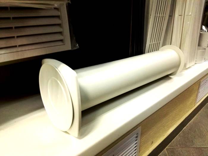 Входящ клапан в стената