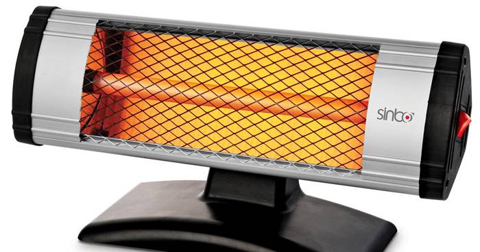 Mô hình hiện đại của máy sưởi điện IR