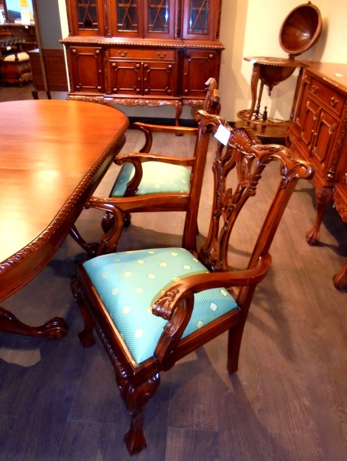 An example of T. Chippendale's chair