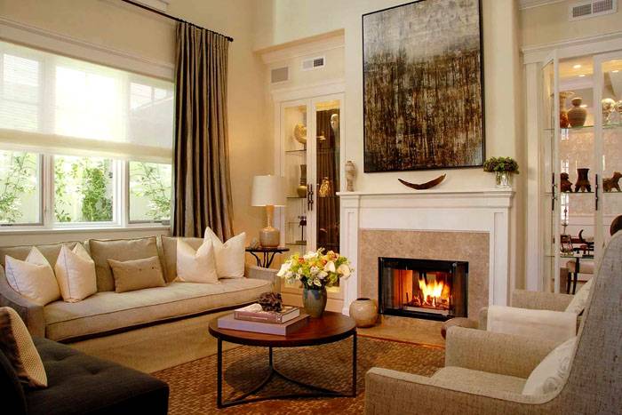 An irreplaceable fireplace