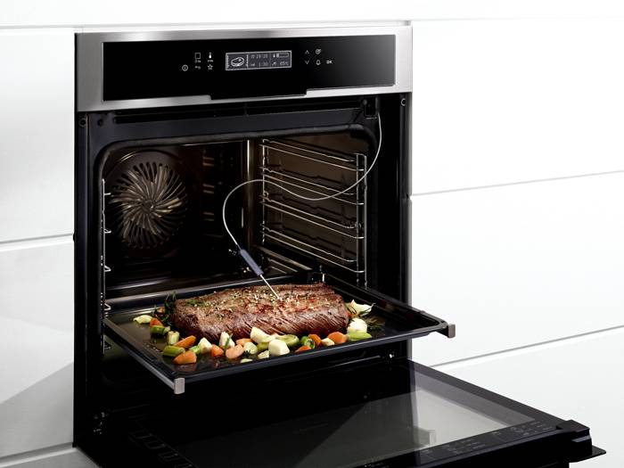 Сондата за температура на сърцевината в действие