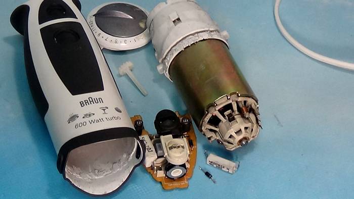 Disassembled manual model