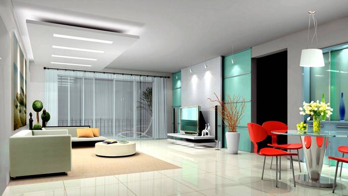 Μοντέρνο σαλόνι