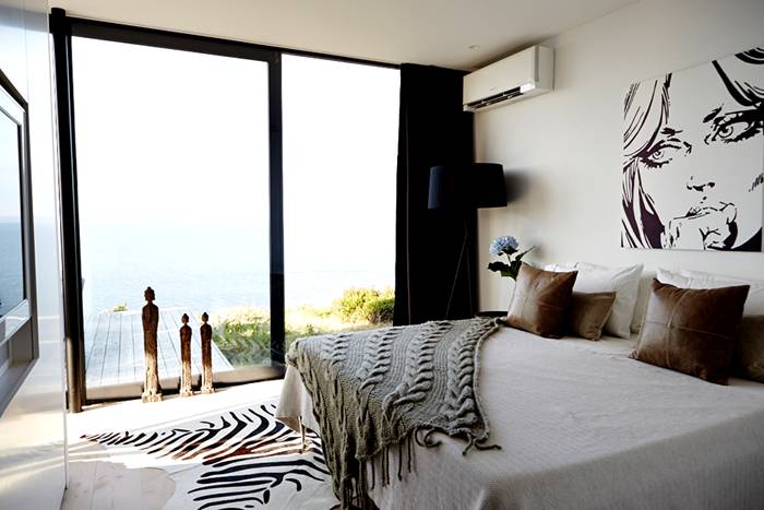 Ngay cả phòng ngủ dường như không có ranh giới