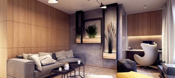 Die Innenräume der Wohnung sind einfach und geschmackvoll, Foto