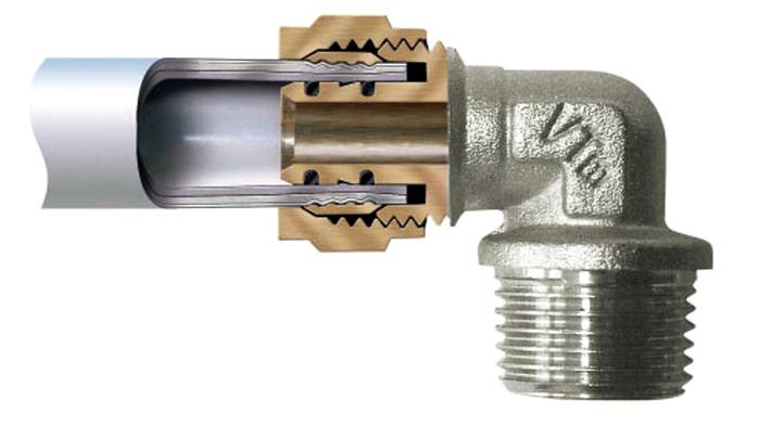 Секционна връзка P14 видове фитинги