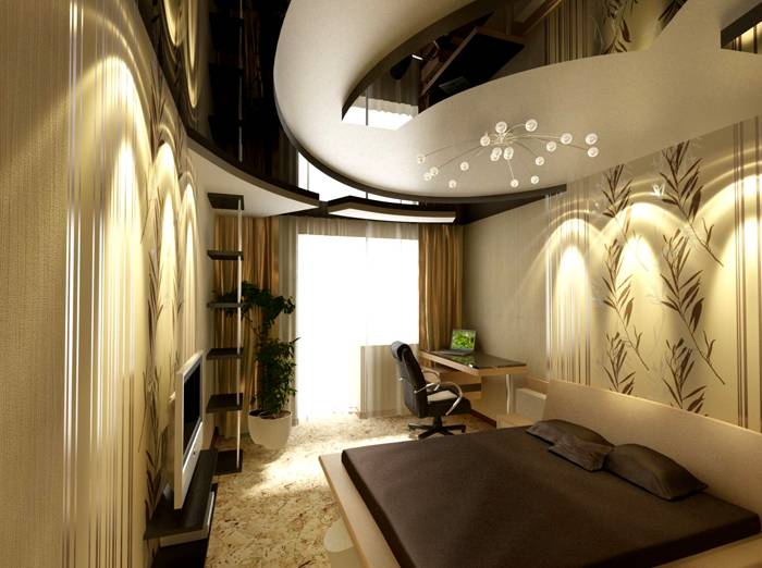 Unique design with mirrors