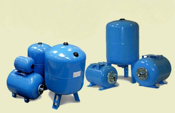 Υδραυλικός συσσωρευτής για συστήματα παροχής νερού