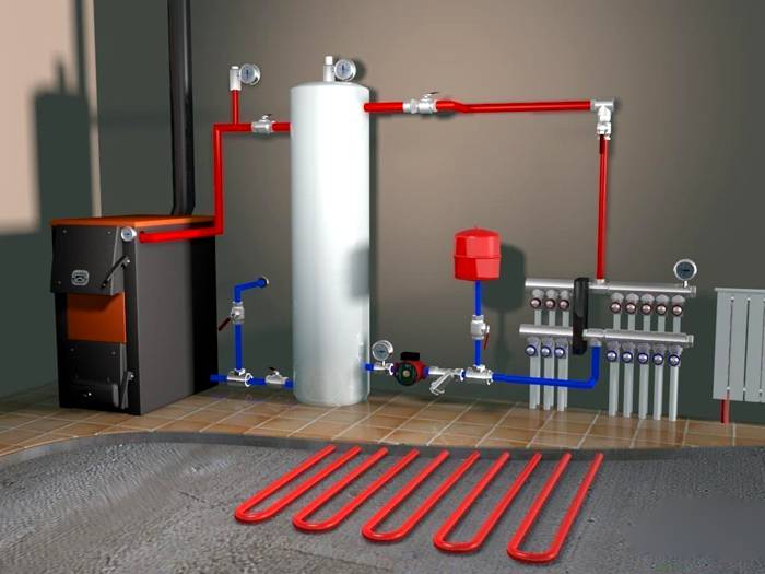 Ένας λέβητας αερίου, ντίζελ ή ηλεκτρικός θερμαίνει ομαλά το νερό και δεν απαιτεί τόσο μεγάλο διαστολέα όπως αέριο