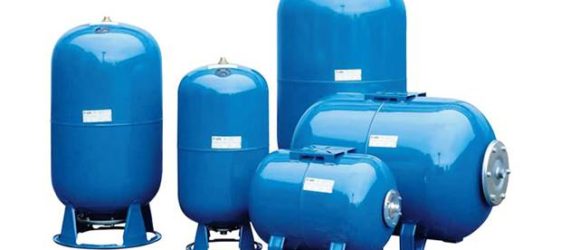 Hydraulische accumulator voor watervoorzieningssystemen